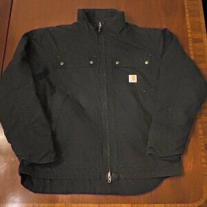 Carhartt Black L Jacket Full Swing Quick Duck Insulated